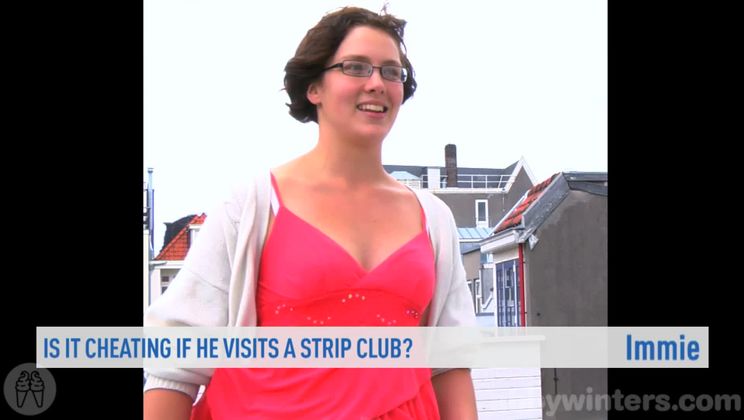 Is it cheating if I visit a strip club?